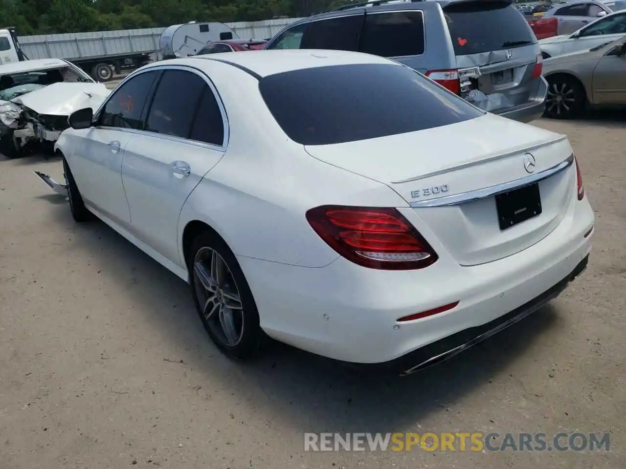 3 Photograph of a damaged car WDDZF4JB0KA627720 MERCEDES-BENZ E-CLASS 2019