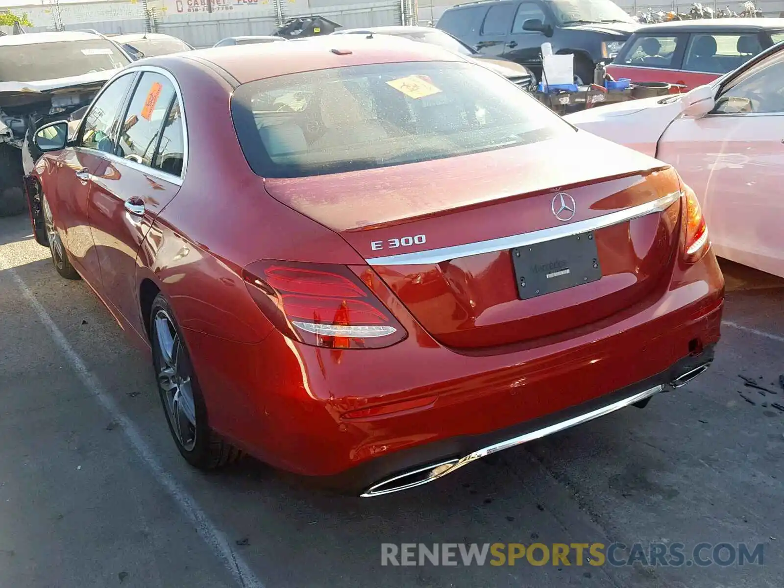 3 Photograph of a damaged car WDDZF4JB0KA671023 MERCEDES-BENZ E CLASS 2019