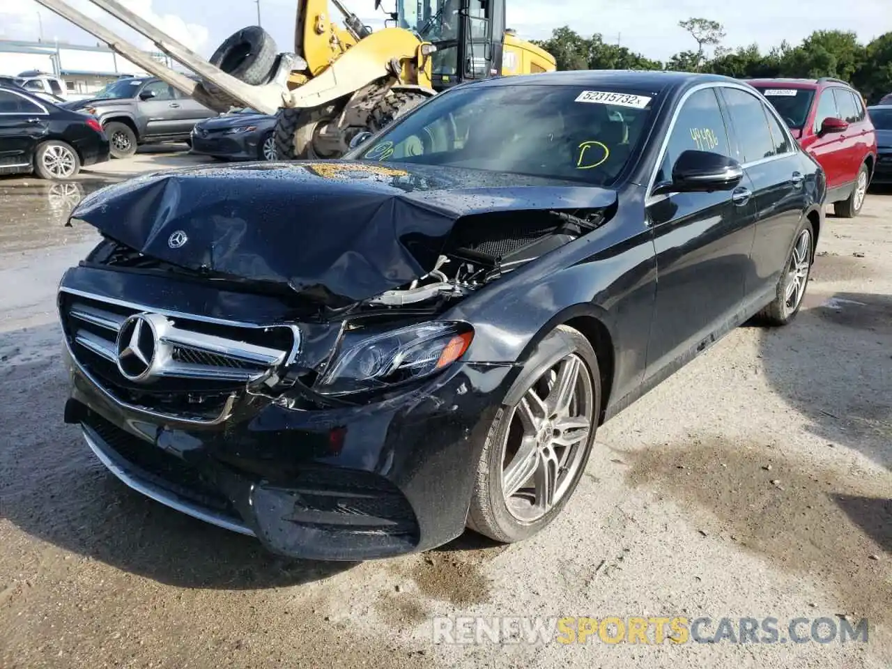 2 Photograph of a damaged car WDDZF4JB1KA508820 MERCEDES-BENZ E-CLASS 2019