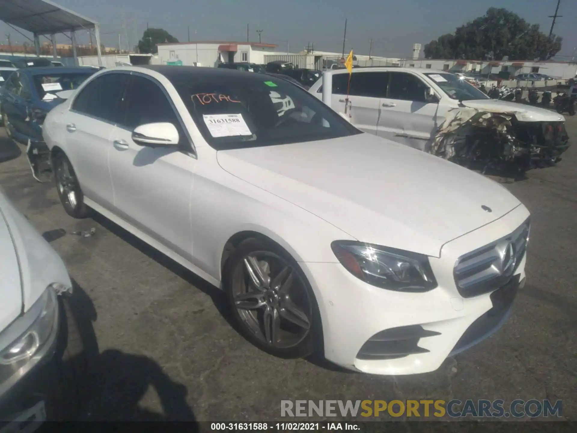 1 Photograph of a damaged car WDDZF4JB1KA509708 MERCEDES-BENZ E-CLASS 2019