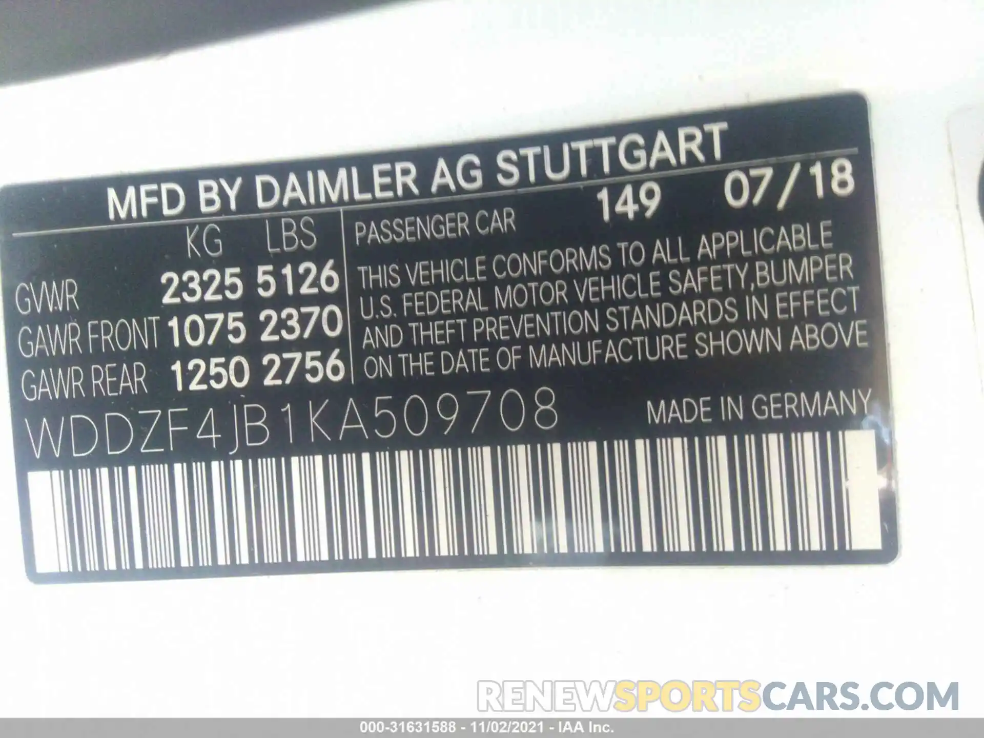 9 Photograph of a damaged car WDDZF4JB1KA509708 MERCEDES-BENZ E-CLASS 2019