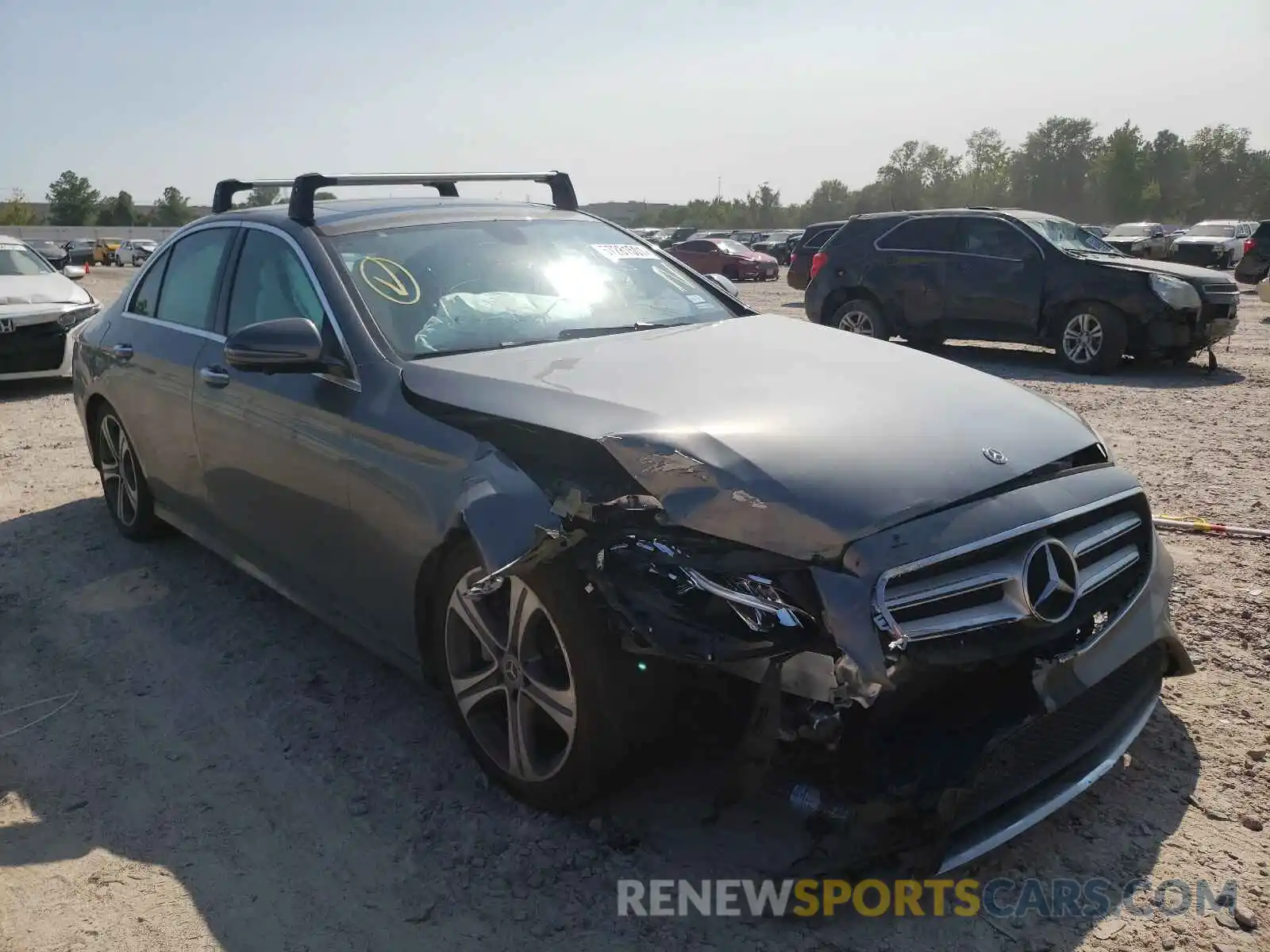 1 Photograph of a damaged car WDDZF4JB1KA510941 MERCEDES-BENZ E-CLASS 2019