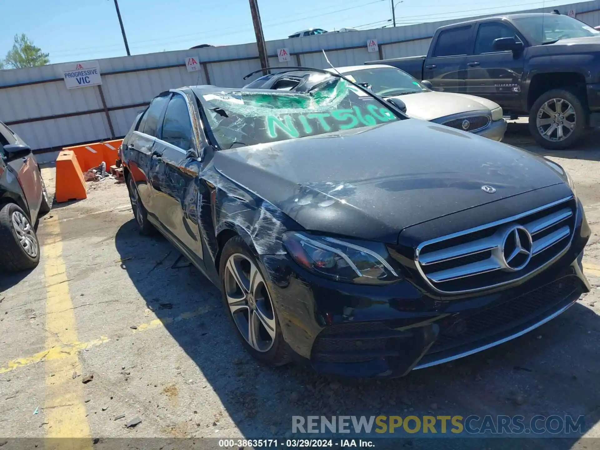 1 Photograph of a damaged car WDDZF4JB1KA514813 MERCEDES-BENZ E-CLASS 2019