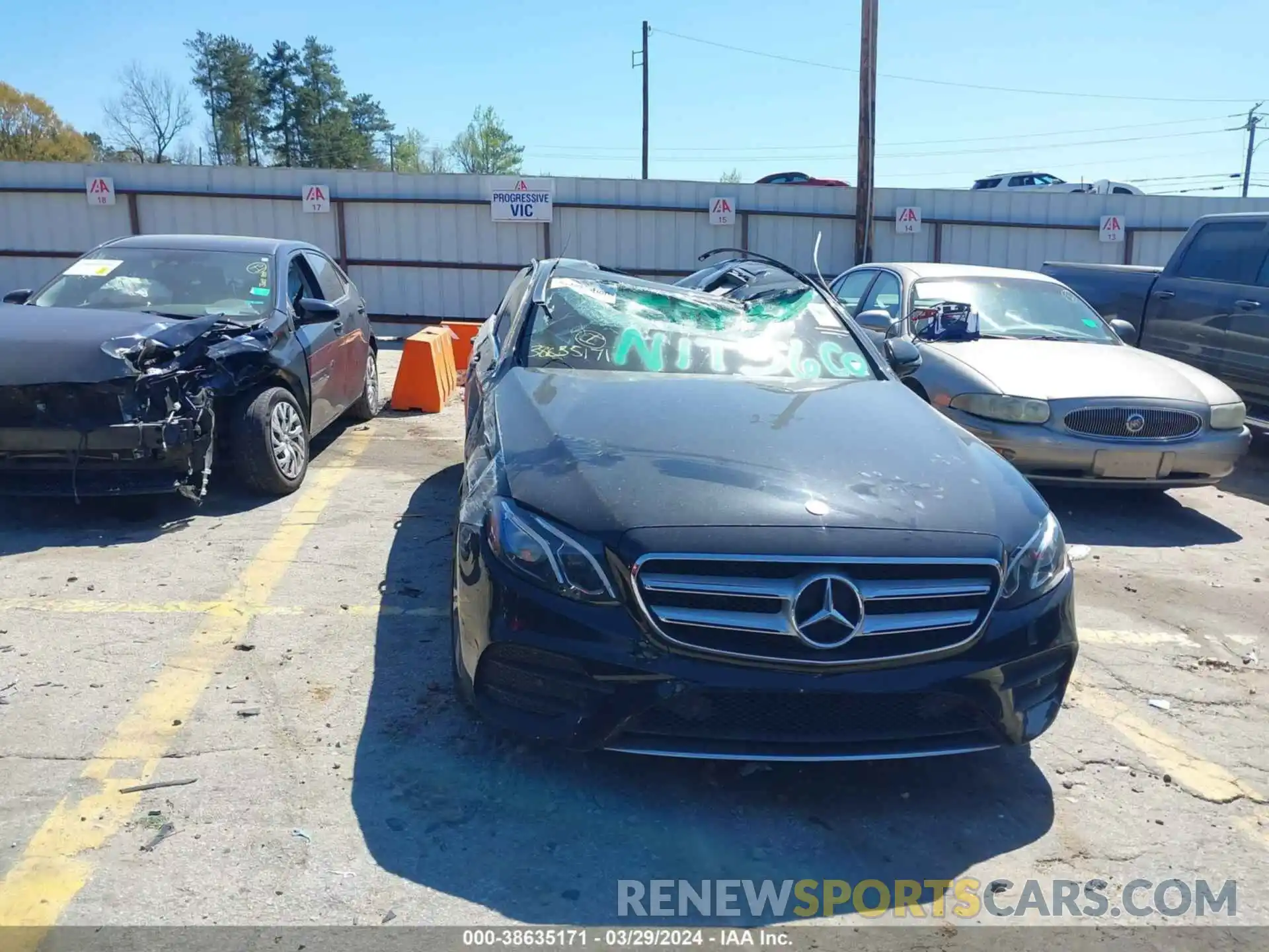 6 Photograph of a damaged car WDDZF4JB1KA514813 MERCEDES-BENZ E-CLASS 2019