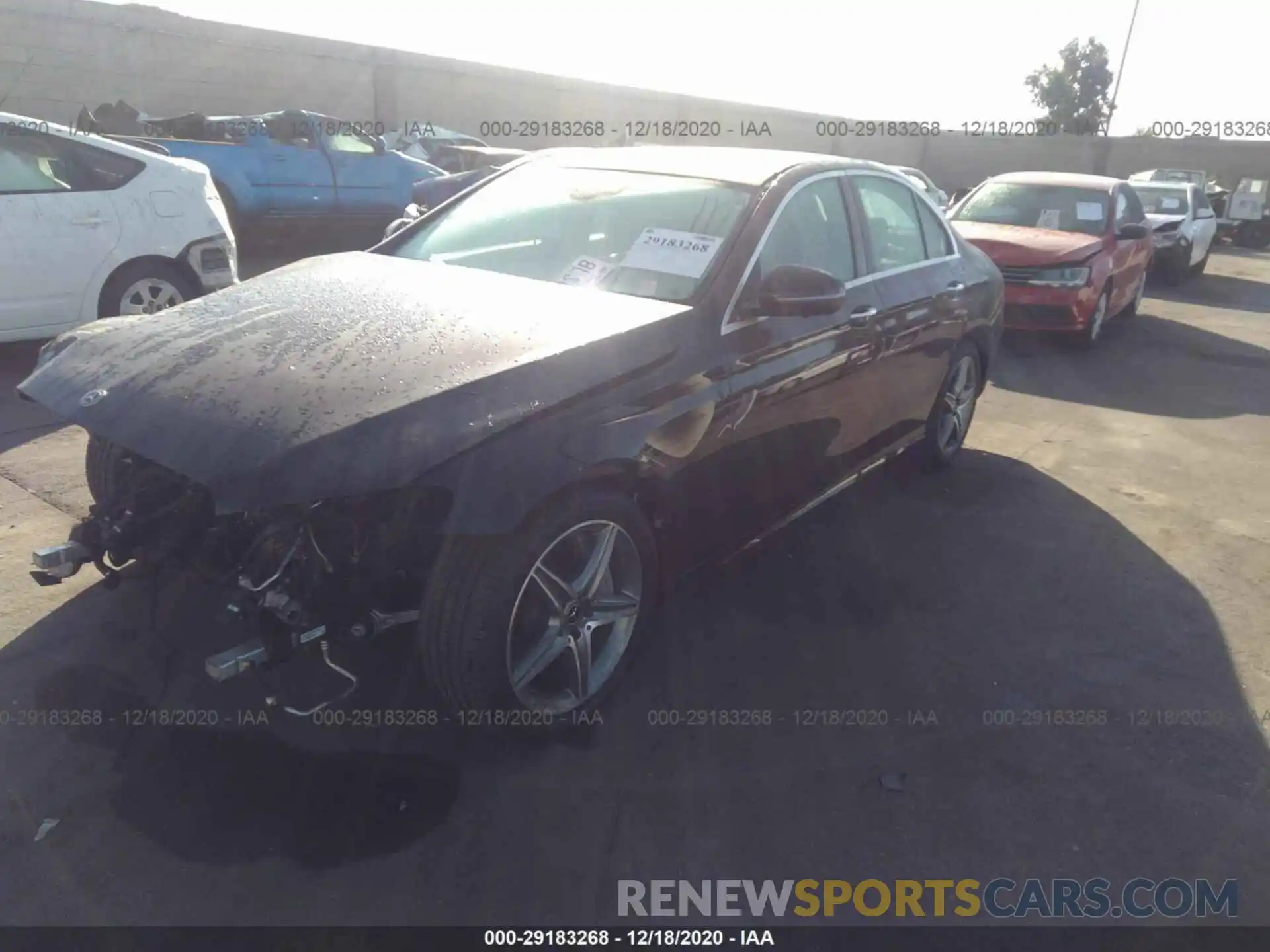 2 Photograph of a damaged car WDDZF4JB1KA527321 MERCEDES-BENZ E-CLASS 2019