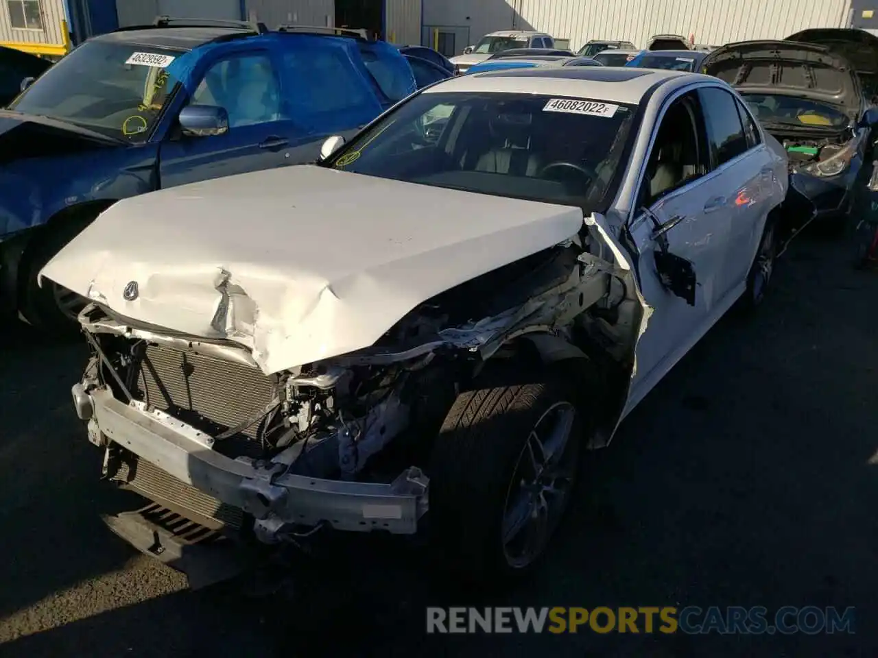 2 Photograph of a damaged car WDDZF4JB1KA529585 MERCEDES-BENZ E-CLASS 2019