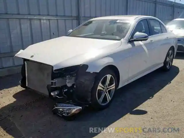 2 Photograph of a damaged car WDDZF4JB1KA548573 MERCEDES-BENZ E CLASS 2019