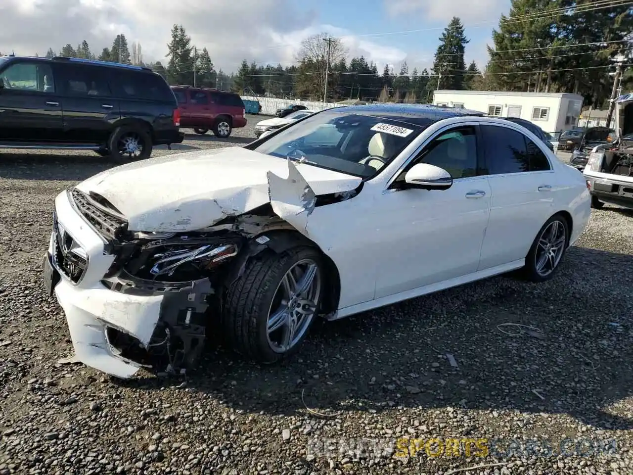 1 Photograph of a damaged car WDDZF4JB1KA633199 MERCEDES-BENZ E-CLASS 2019