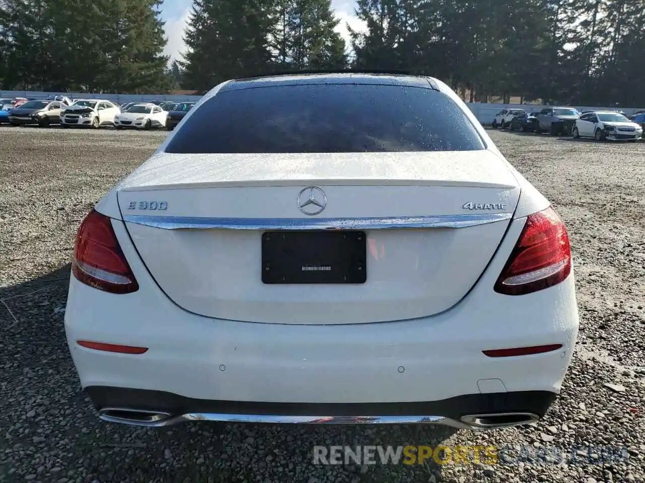 6 Photograph of a damaged car WDDZF4JB1KA633199 MERCEDES-BENZ E-CLASS 2019