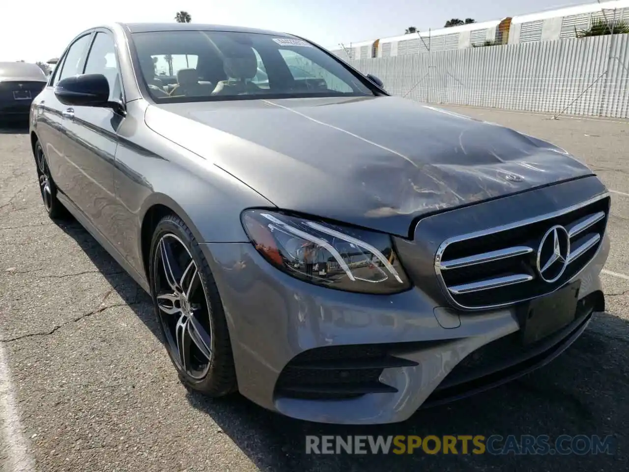 1 Photograph of a damaged car WDDZF4JB1KA642811 MERCEDES-BENZ E-CLASS 2019