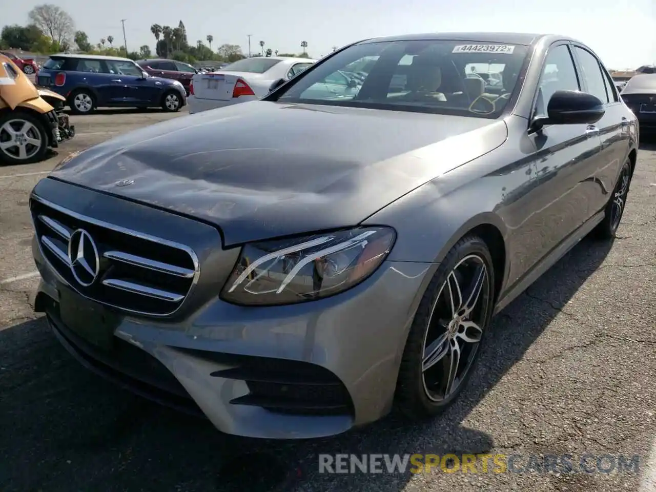 2 Photograph of a damaged car WDDZF4JB1KA642811 MERCEDES-BENZ E-CLASS 2019