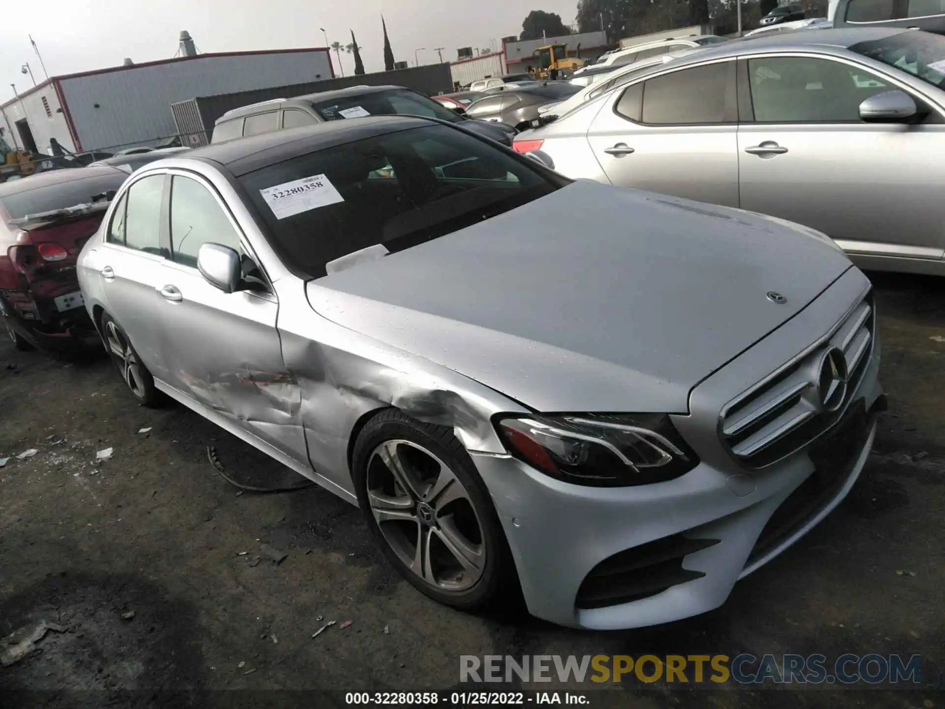 1 Photograph of a damaged car WDDZF4JB1KA655753 MERCEDES-BENZ E-CLASS 2019