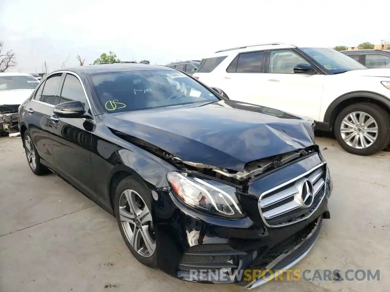 1 Photograph of a damaged car WDDZF4JB1KA657762 MERCEDES-BENZ E-CLASS 2019