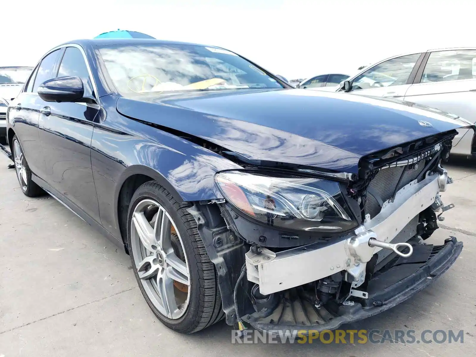 1 Photograph of a damaged car WDDZF4JB1KA658992 MERCEDES-BENZ E-CLASS 2019