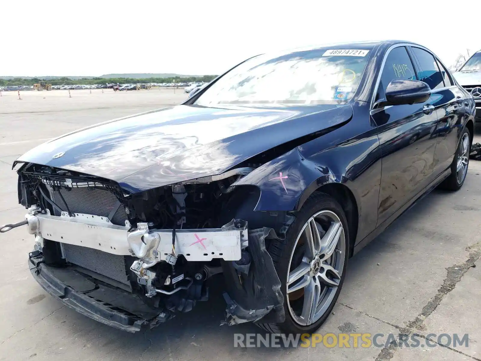 2 Photograph of a damaged car WDDZF4JB1KA658992 MERCEDES-BENZ E-CLASS 2019