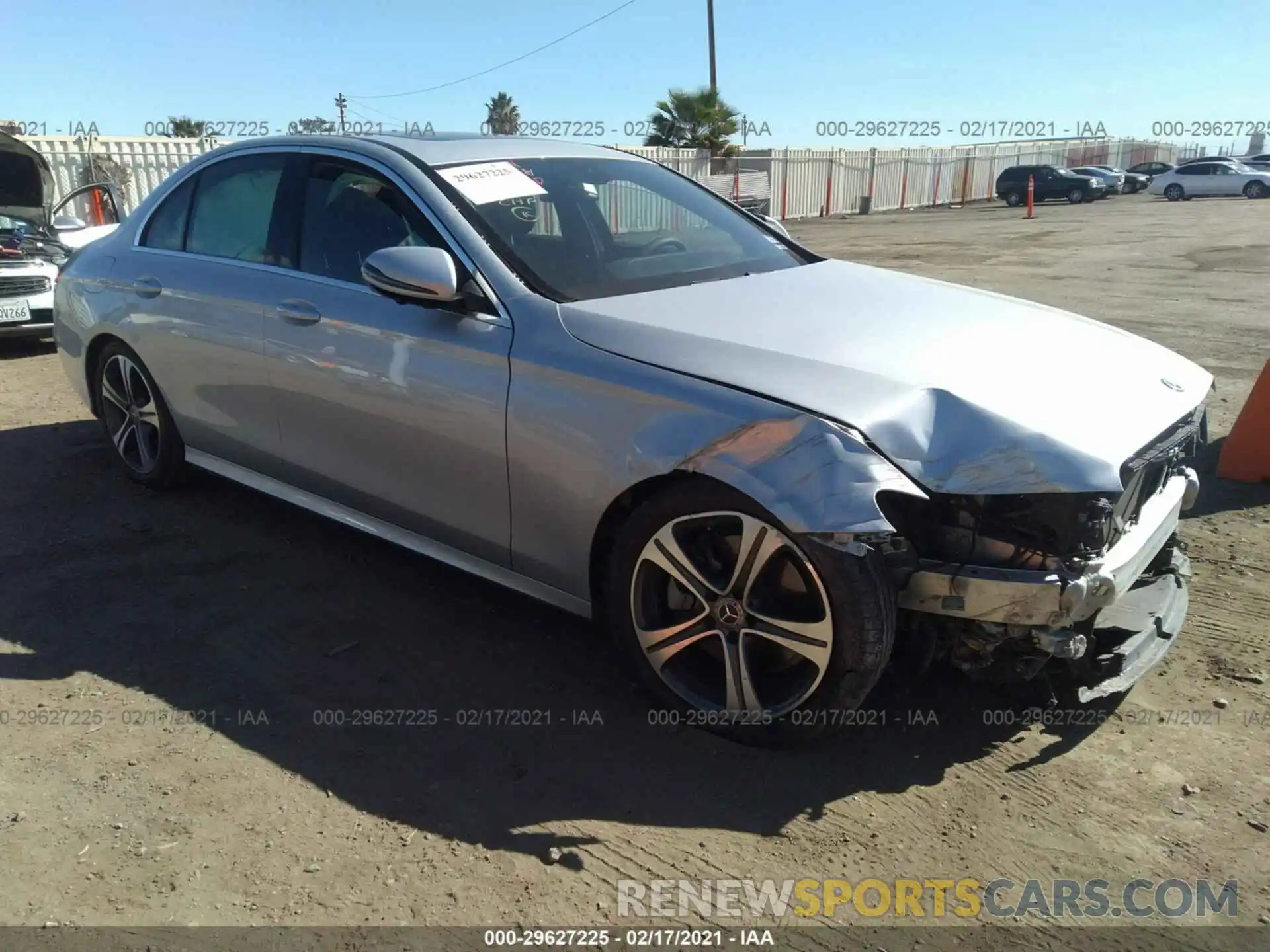 1 Photograph of a damaged car WDDZF4JB2KA488173 MERCEDES-BENZ E-CLASS 2019