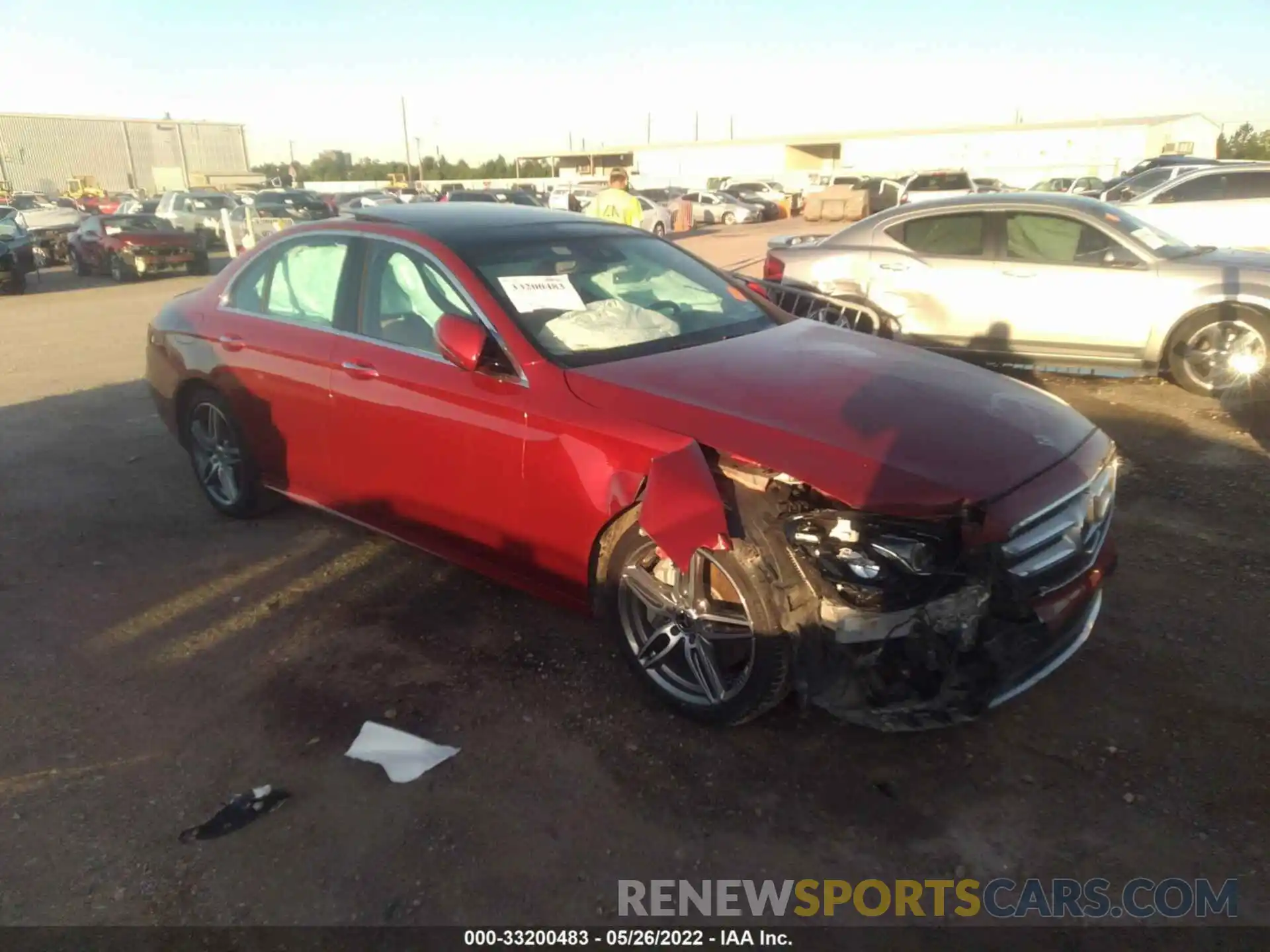 1 Photograph of a damaged car WDDZF4JB2KA490036 MERCEDES-BENZ E-CLASS 2019