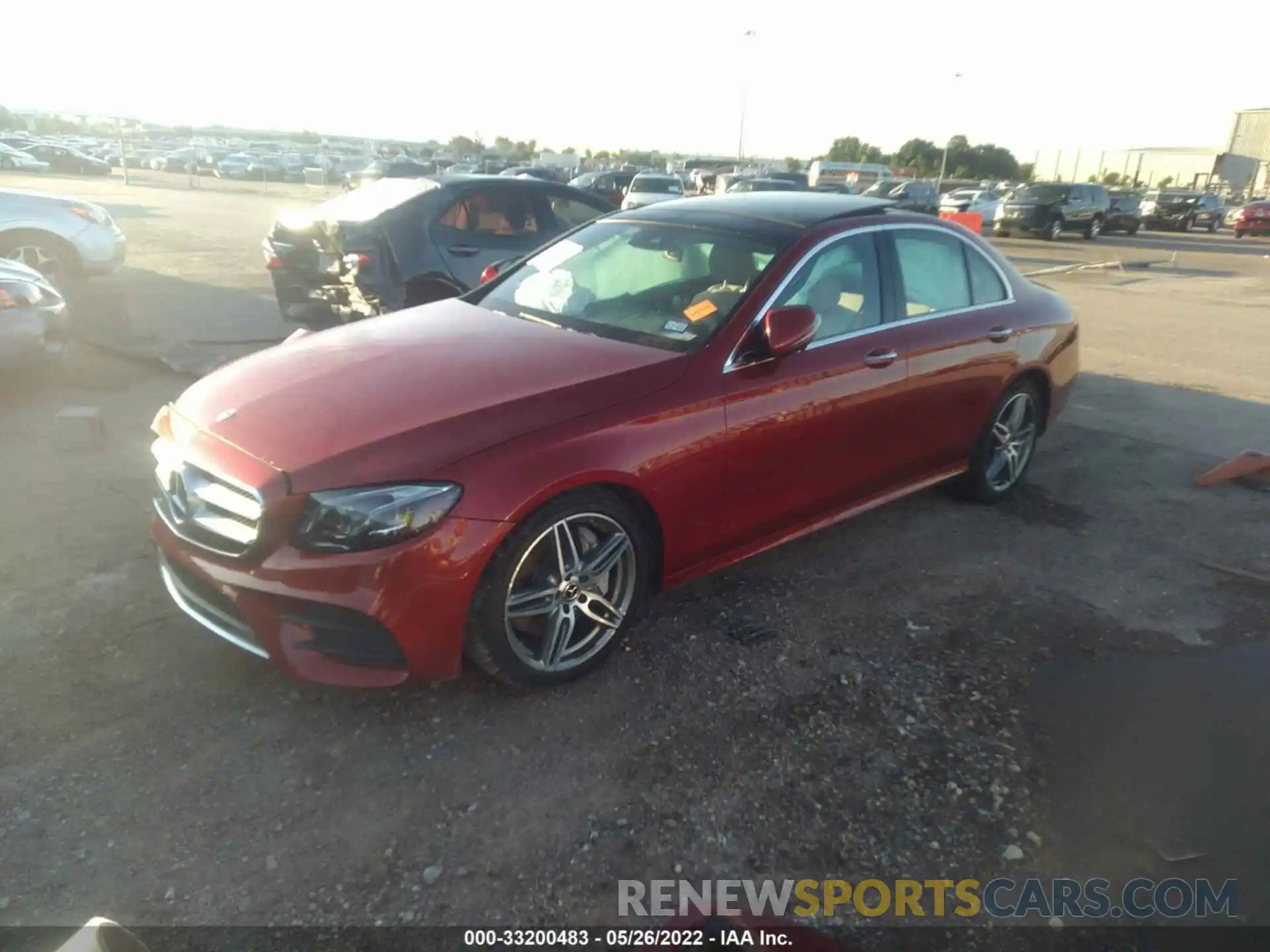 2 Photograph of a damaged car WDDZF4JB2KA490036 MERCEDES-BENZ E-CLASS 2019