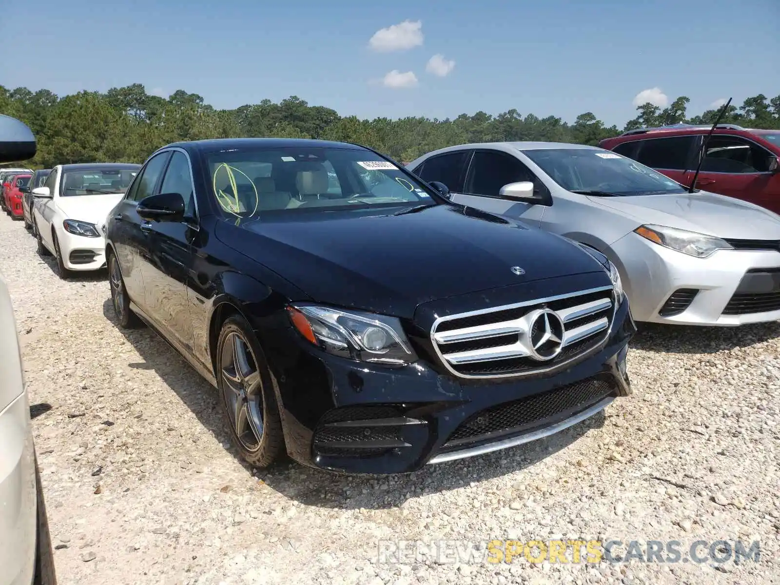 1 Photograph of a damaged car WDDZF4JB2KA519227 MERCEDES-BENZ E-CLASS 2019