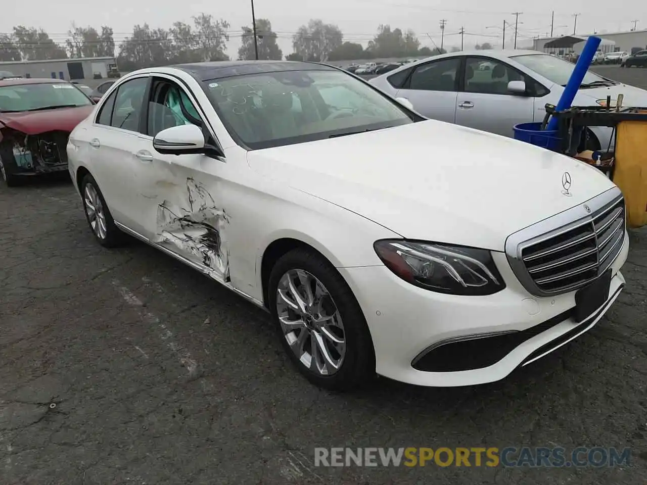 1 Photograph of a damaged car WDDZF4JB2KA635396 MERCEDES-BENZ E-CLASS 2019