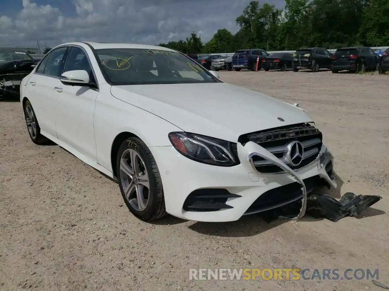 1 Photograph of a damaged car WDDZF4JB2KA663411 MERCEDES-BENZ E-CLASS 2019