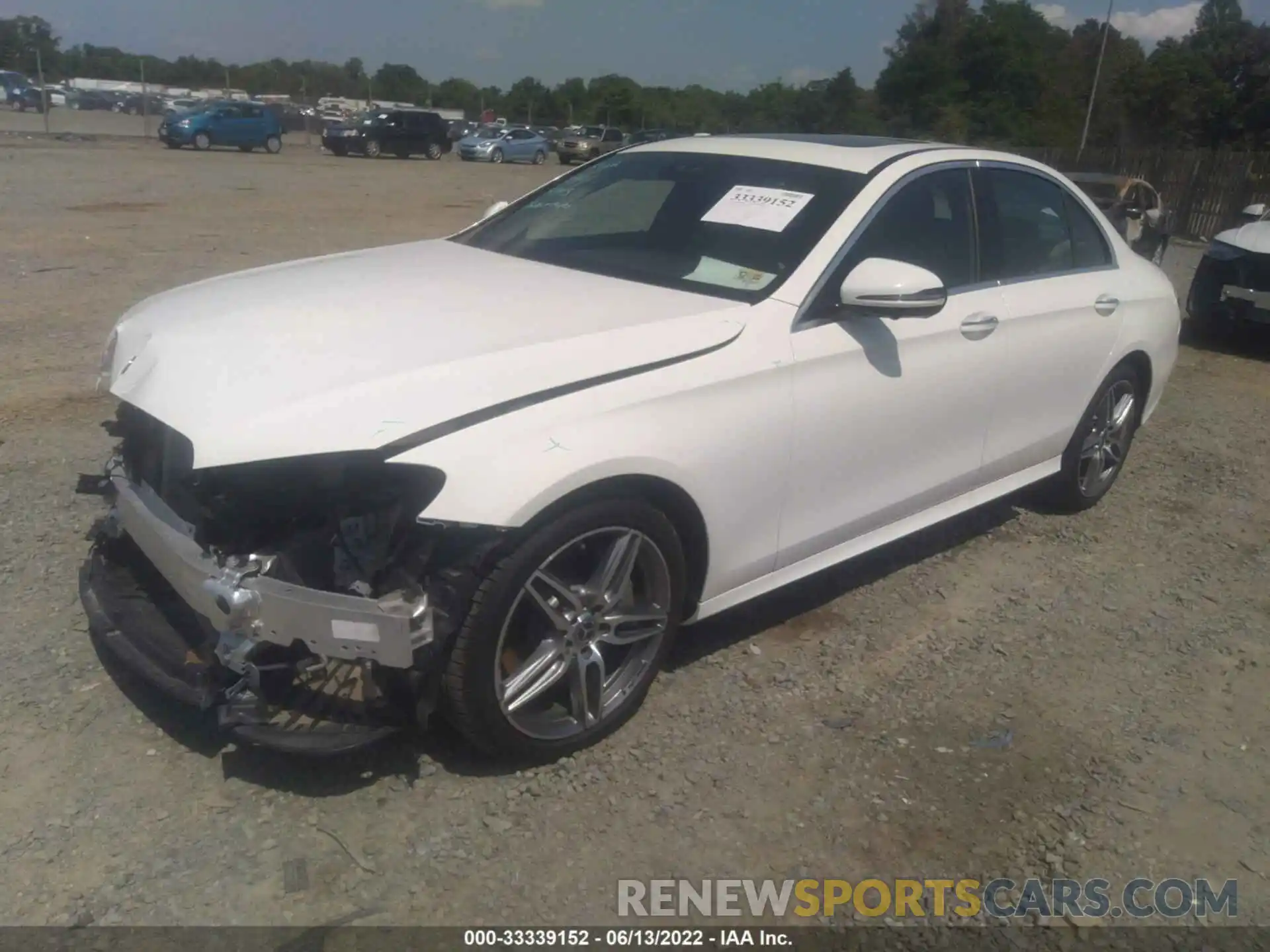 2 Photograph of a damaged car WDDZF4JB2KA663893 MERCEDES-BENZ E-CLASS 2019