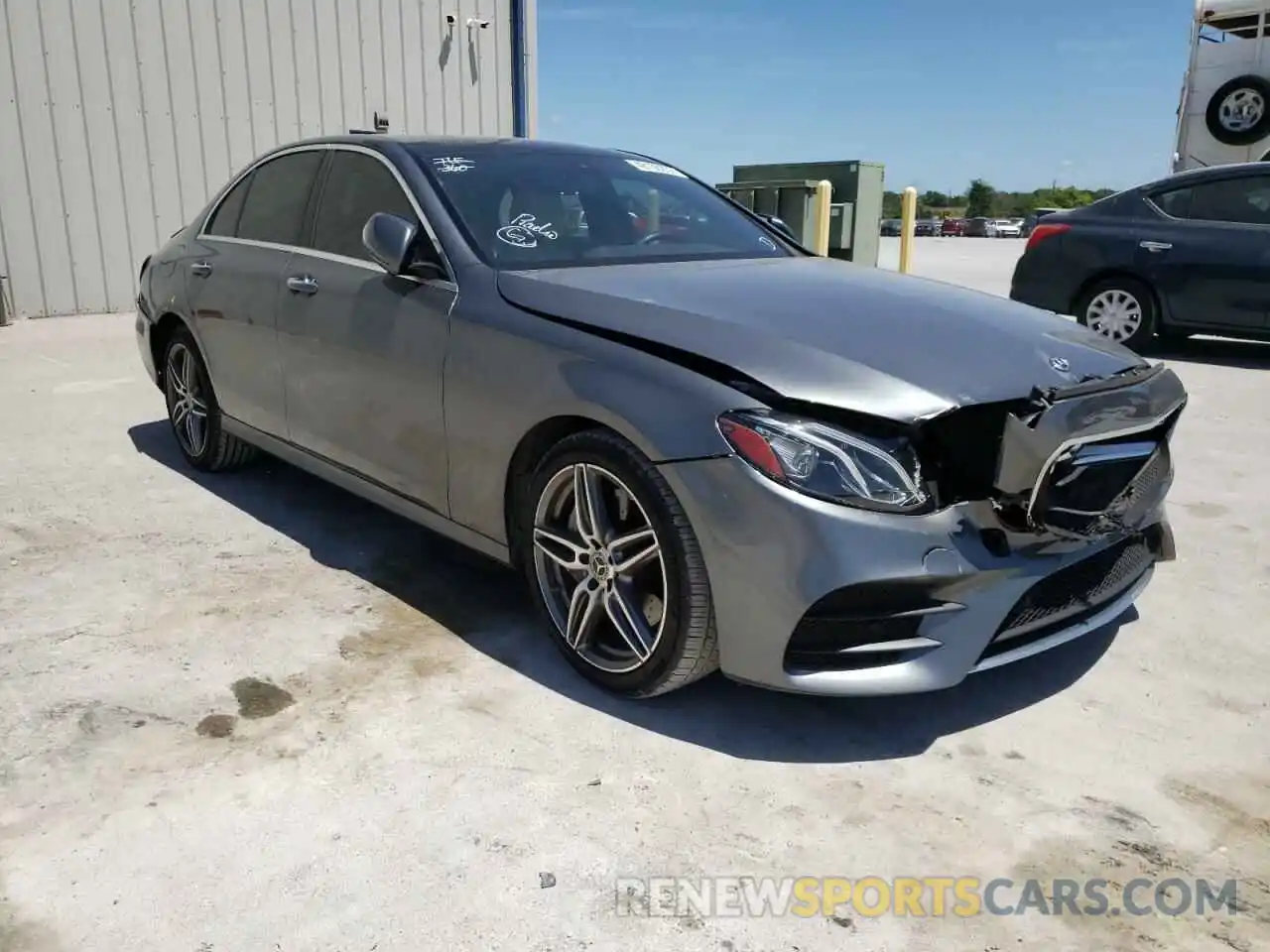 1 Photograph of a damaged car WDDZF4JB3KA504543 MERCEDES-BENZ E-CLASS 2019