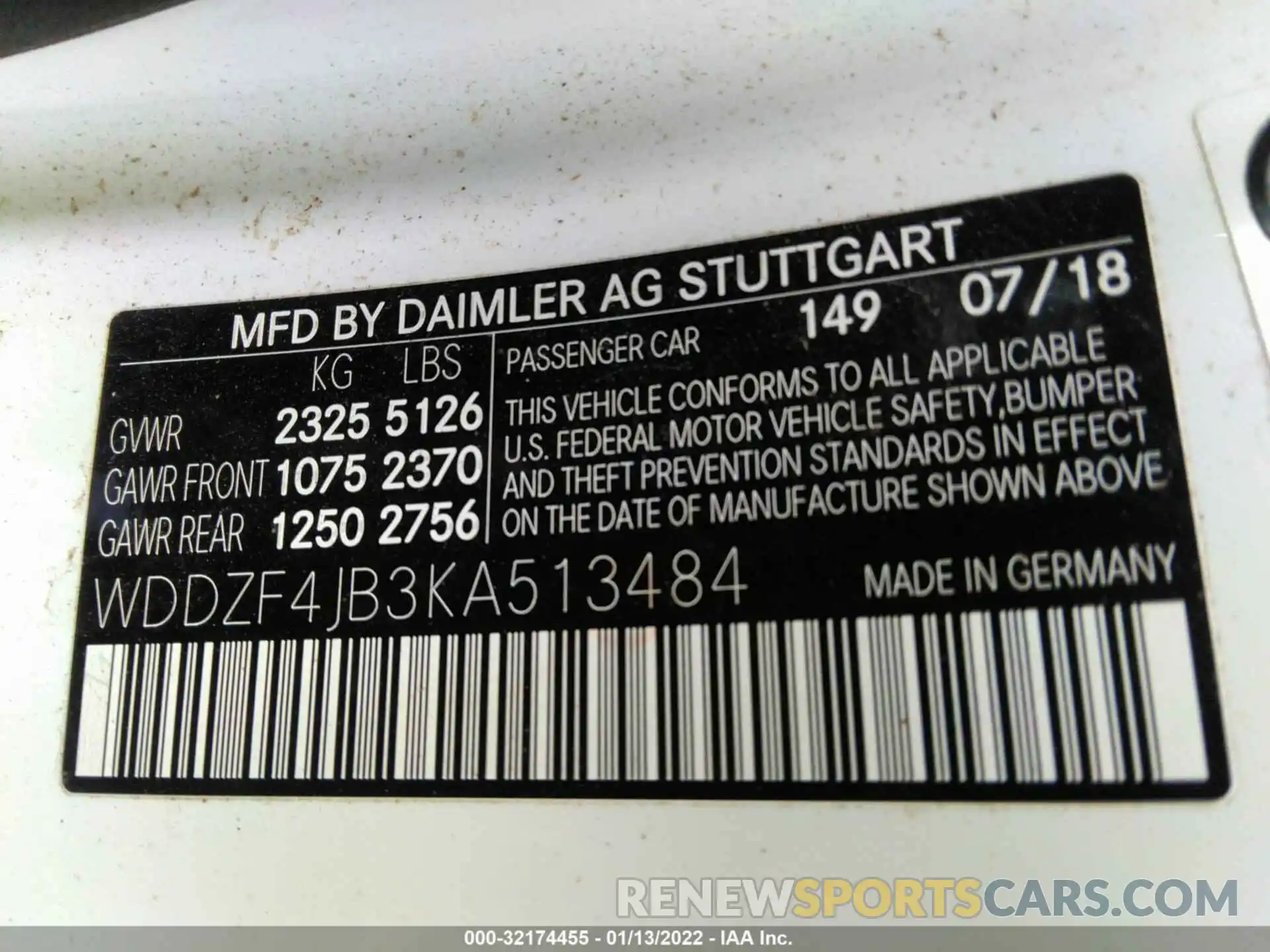 9 Photograph of a damaged car WDDZF4JB3KA513484 MERCEDES-BENZ E-CLASS 2019