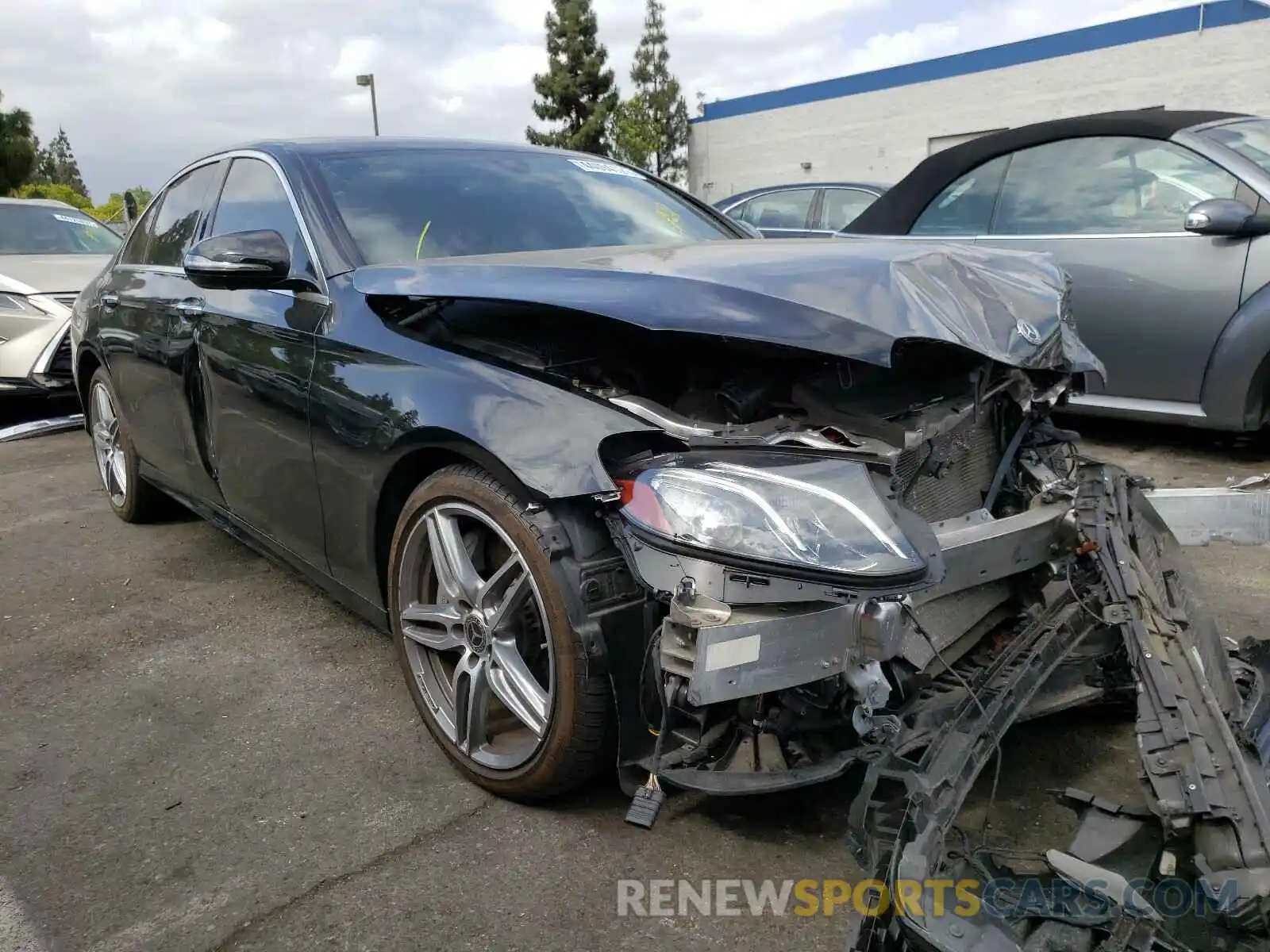 1 Photograph of a damaged car WDDZF4JB3KA514764 MERCEDES-BENZ E CLASS 2019