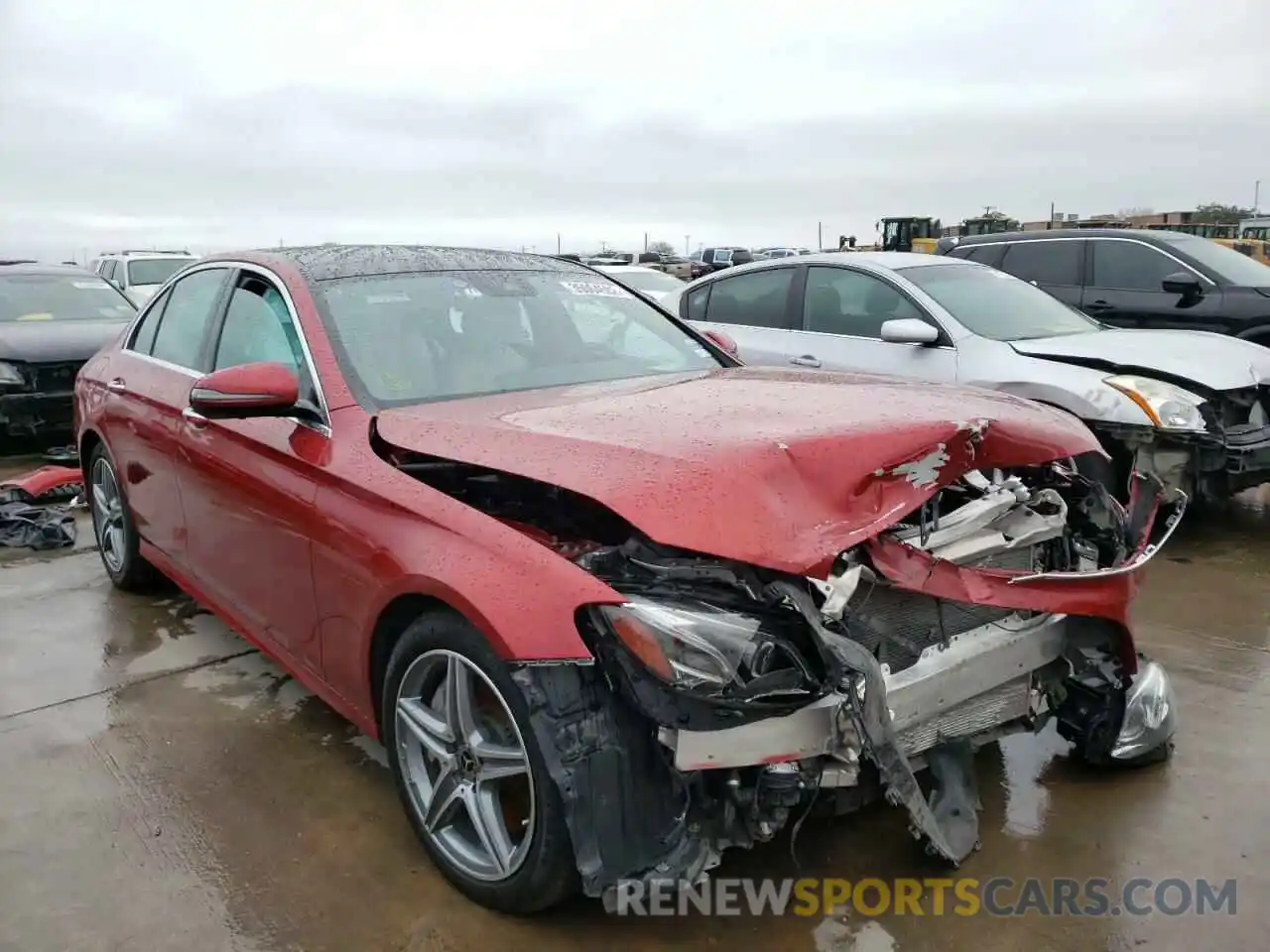 1 Photograph of a damaged car WDDZF4JB3KA516613 MERCEDES-BENZ E-CLASS 2019