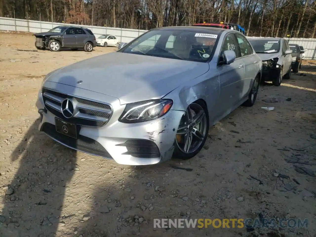 2 Photograph of a damaged car WDDZF4JB3KA553662 MERCEDES-BENZ E-CLASS 2019