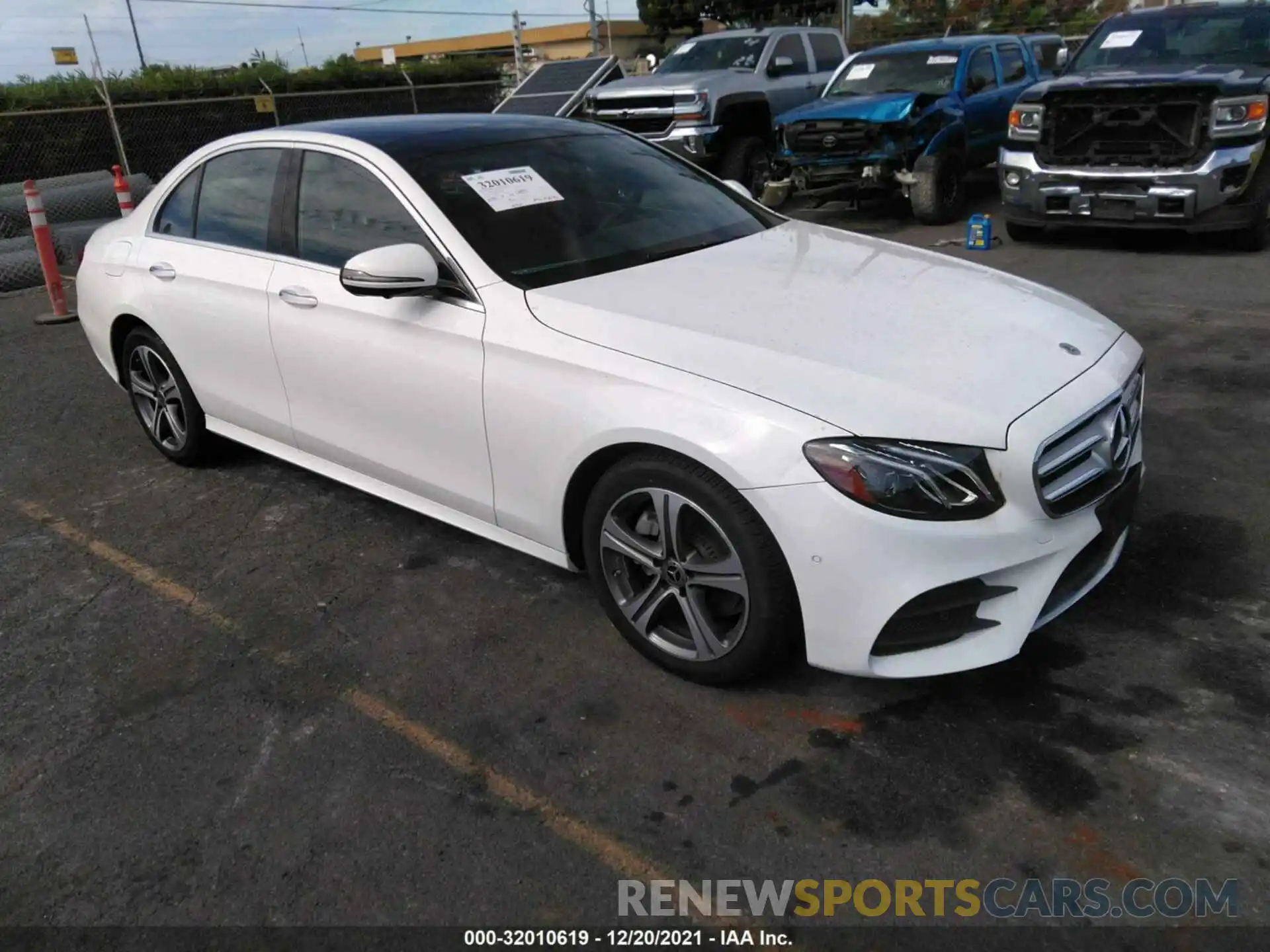 1 Photograph of a damaged car WDDZF4JB3KA556996 MERCEDES-BENZ E-CLASS 2019