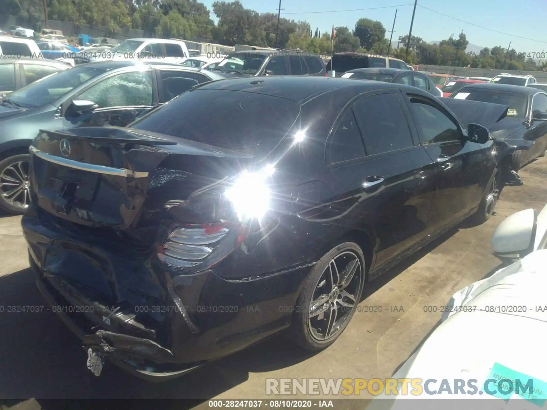 4 Photograph of a damaged car WDDZF4JB3KA559011 MERCEDES-BENZ E-CLASS 2019