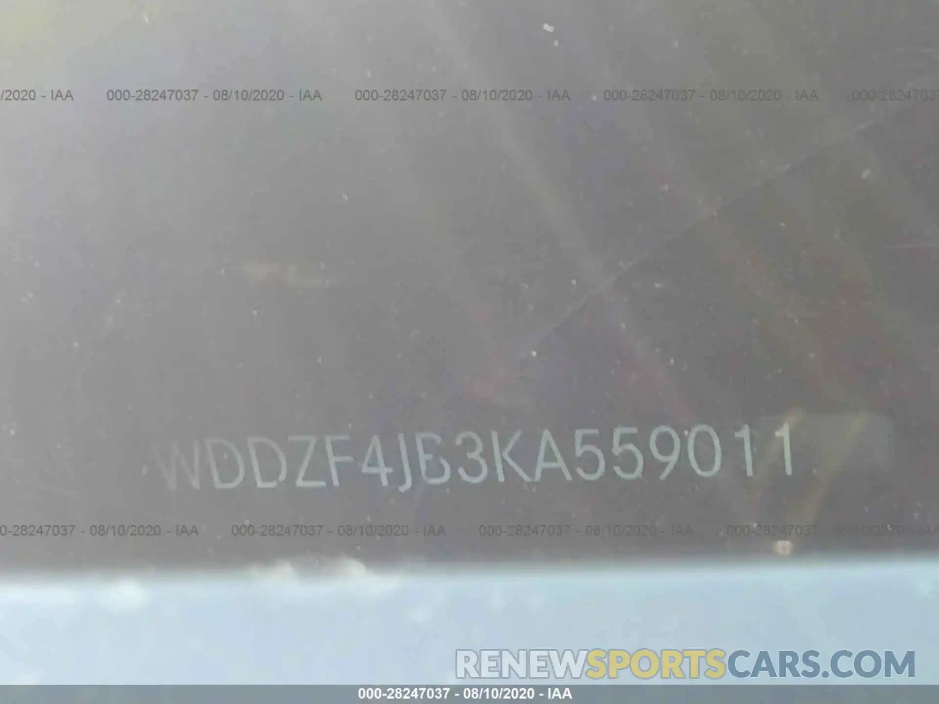 9 Photograph of a damaged car WDDZF4JB3KA559011 MERCEDES-BENZ E-CLASS 2019