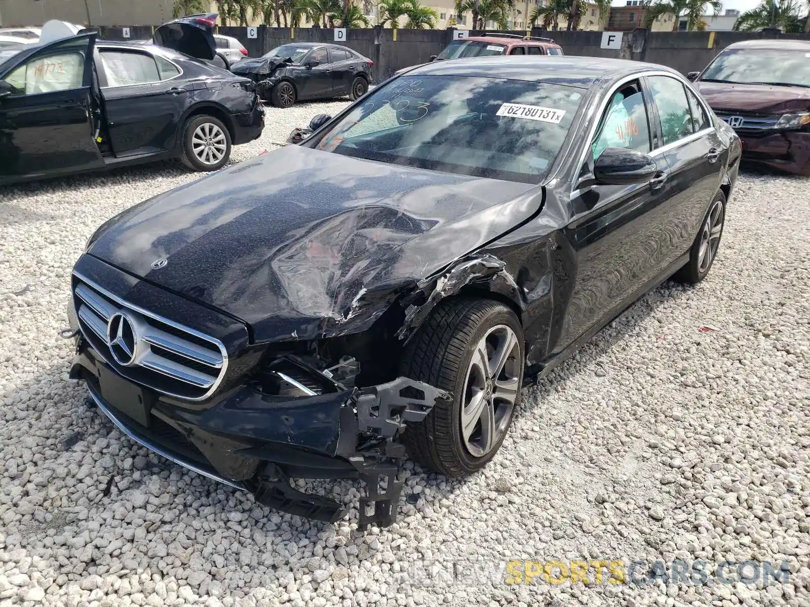 2 Photograph of a damaged car WDDZF4JB3KA575323 MERCEDES-BENZ E-CLASS 2019