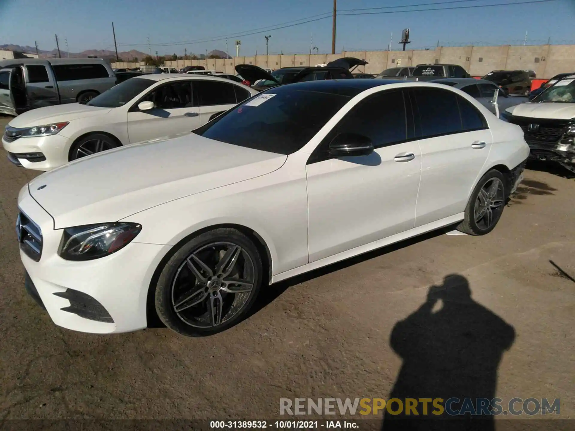 2 Photograph of a damaged car WDDZF4JB3KA577931 MERCEDES-BENZ E-CLASS 2019