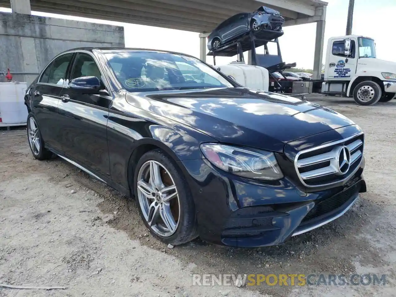 1 Photograph of a damaged car WDDZF4JB3KA587066 MERCEDES-BENZ E-CLASS 2019