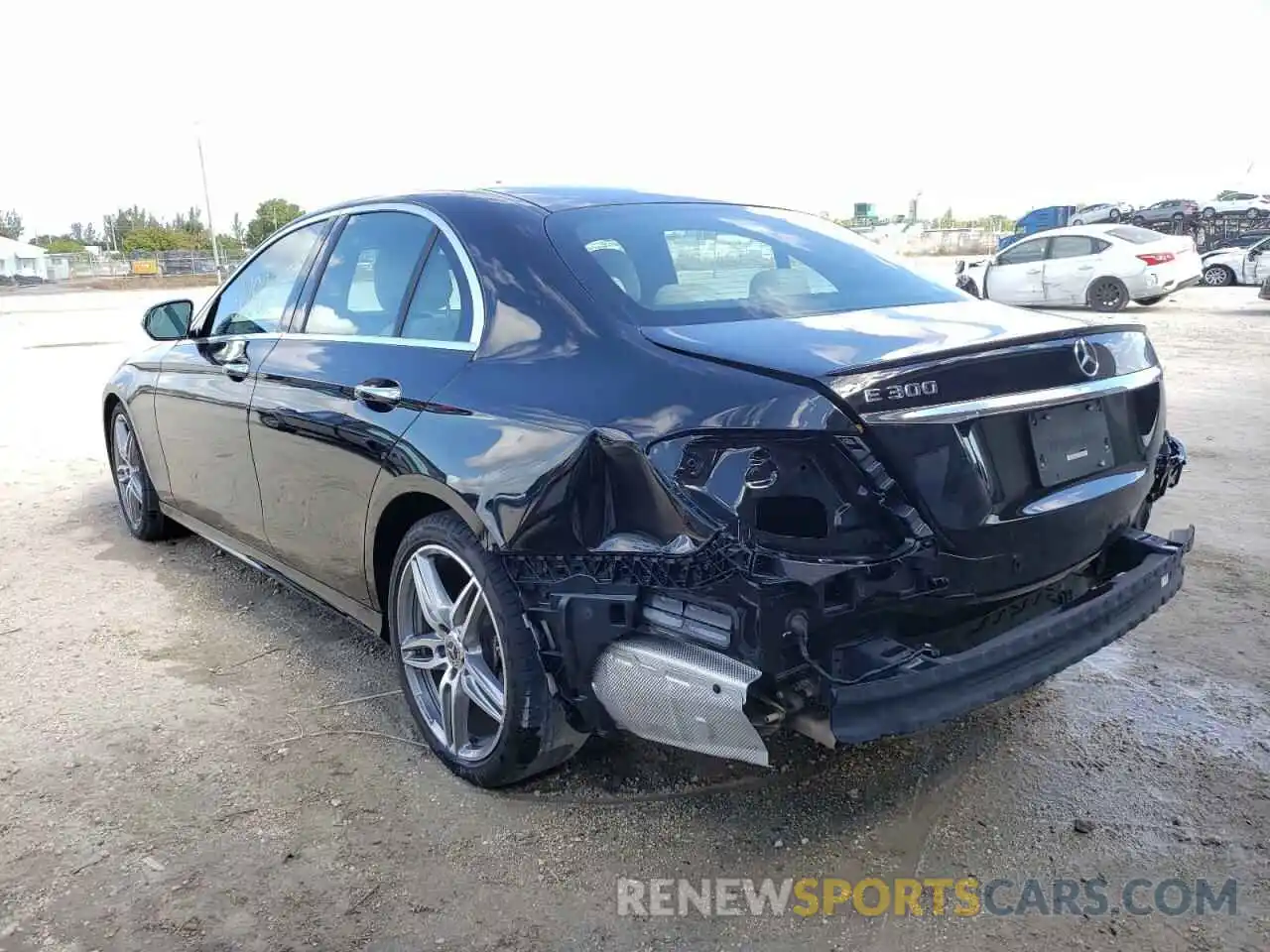 3 Photograph of a damaged car WDDZF4JB3KA587066 MERCEDES-BENZ E-CLASS 2019