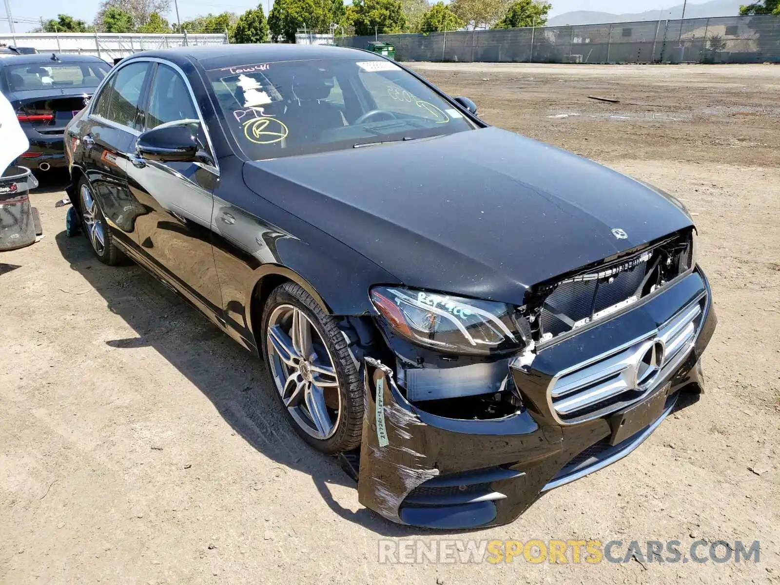 1 Photograph of a damaged car WDDZF4JB3KA606912 MERCEDES-BENZ E CLASS 2019