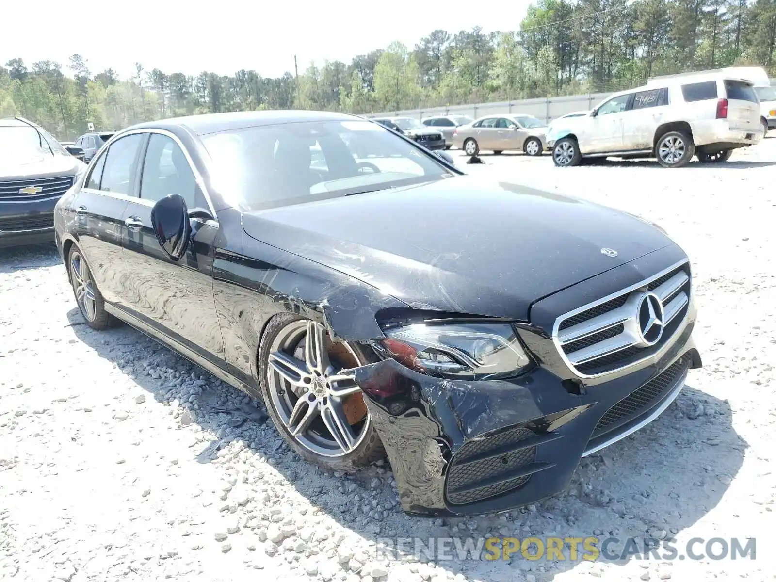 1 Photograph of a damaged car WDDZF4JB3KA614296 MERCEDES-BENZ E-CLASS 2019