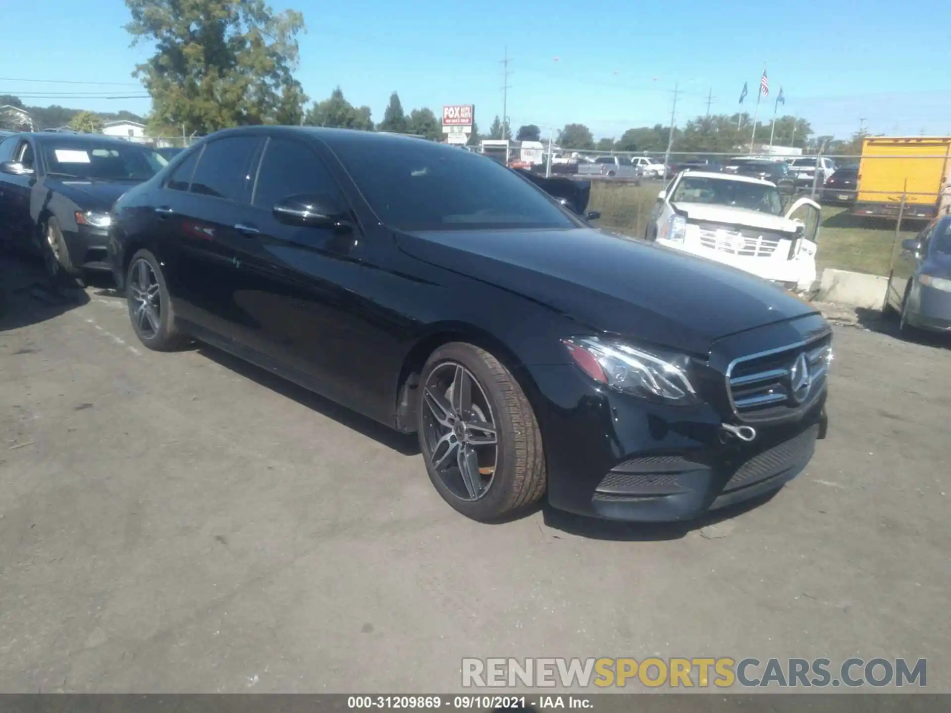 1 Photograph of a damaged car WDDZF4JB3KA662638 MERCEDES-BENZ E-CLASS 2019