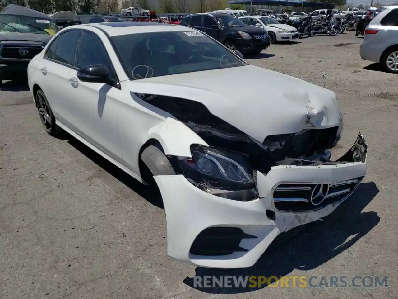 1 Photograph of a damaged car WDDZF4JB3KA665751 MERCEDES-BENZ E-CLASS 2019