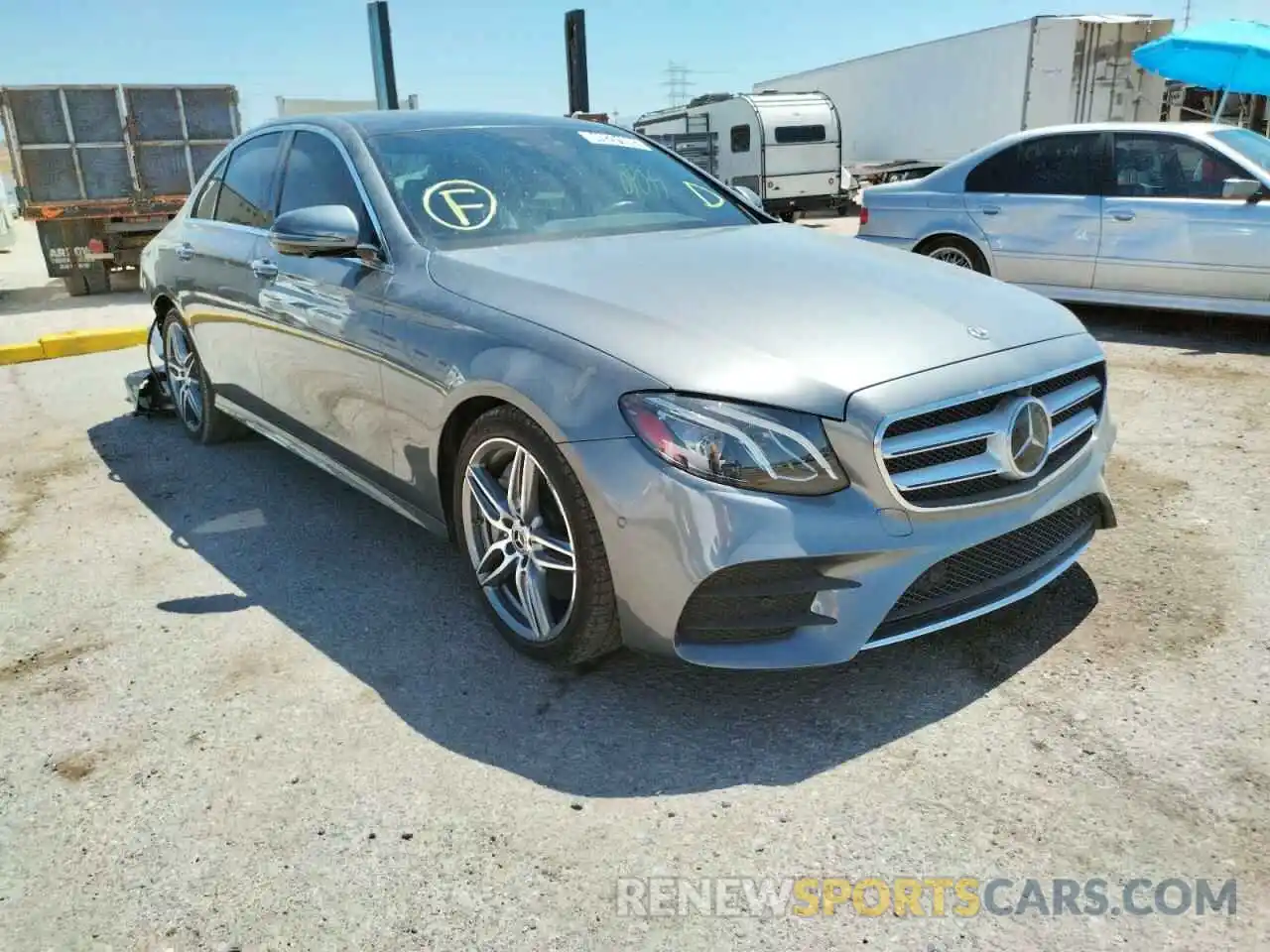 1 Photograph of a damaged car WDDZF4JB3KA684557 MERCEDES-BENZ E-CLASS 2019