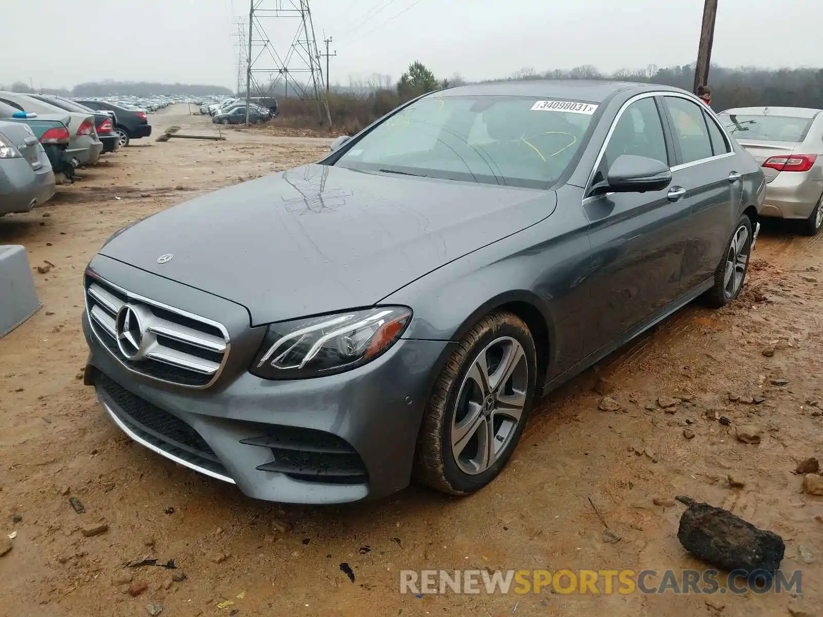 2 Photograph of a damaged car WDDZF4JB4KA491639 MERCEDES-BENZ E CLASS 2019