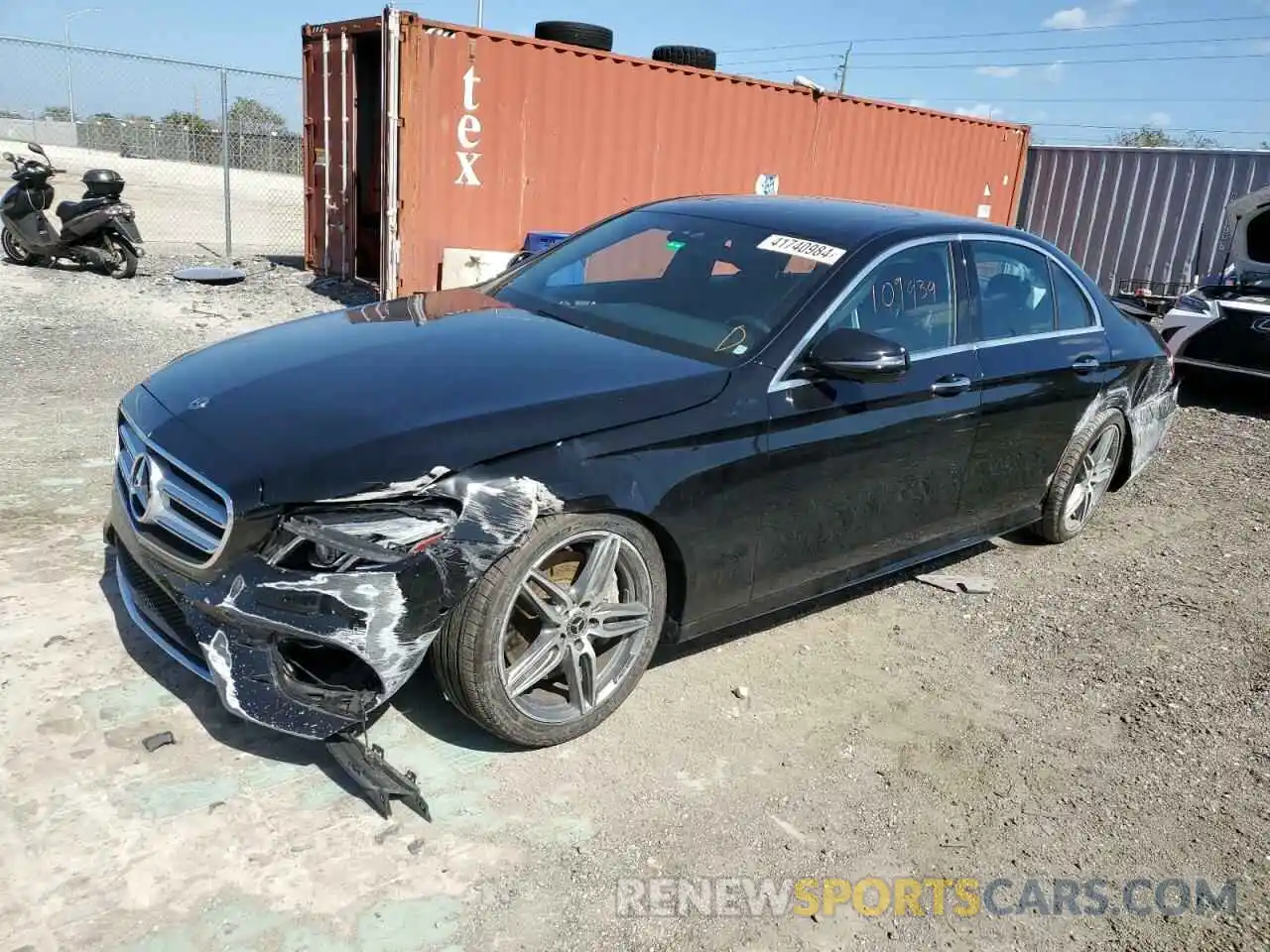 1 Photograph of a damaged car WDDZF4JB4KA494766 MERCEDES-BENZ E-CLASS 2019