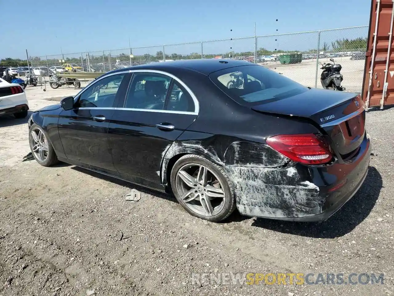 2 Photograph of a damaged car WDDZF4JB4KA494766 MERCEDES-BENZ E-CLASS 2019