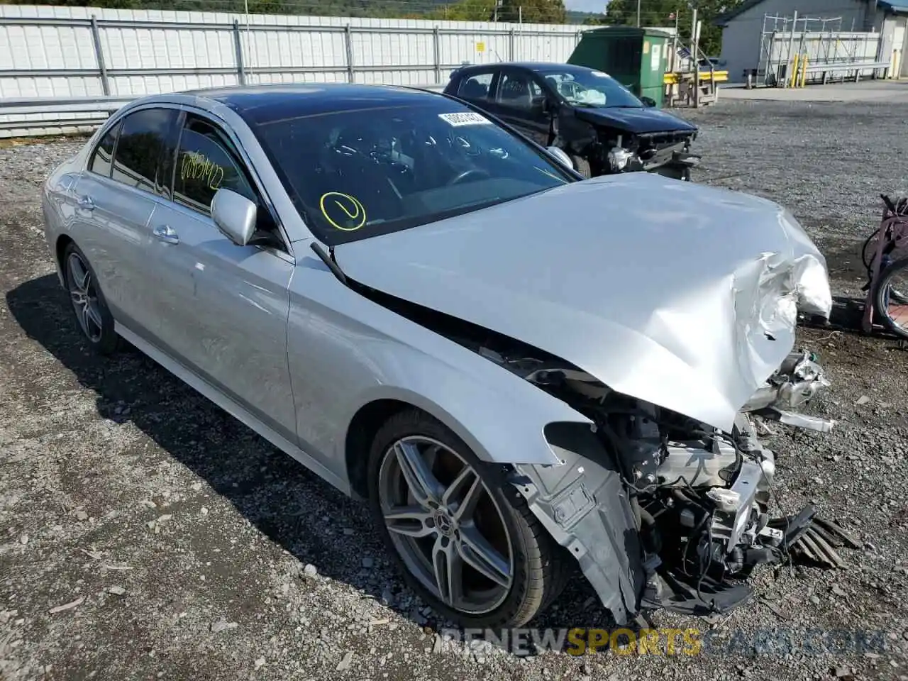 1 Photograph of a damaged car WDDZF4JB4KA495352 MERCEDES-BENZ E-CLASS 2019