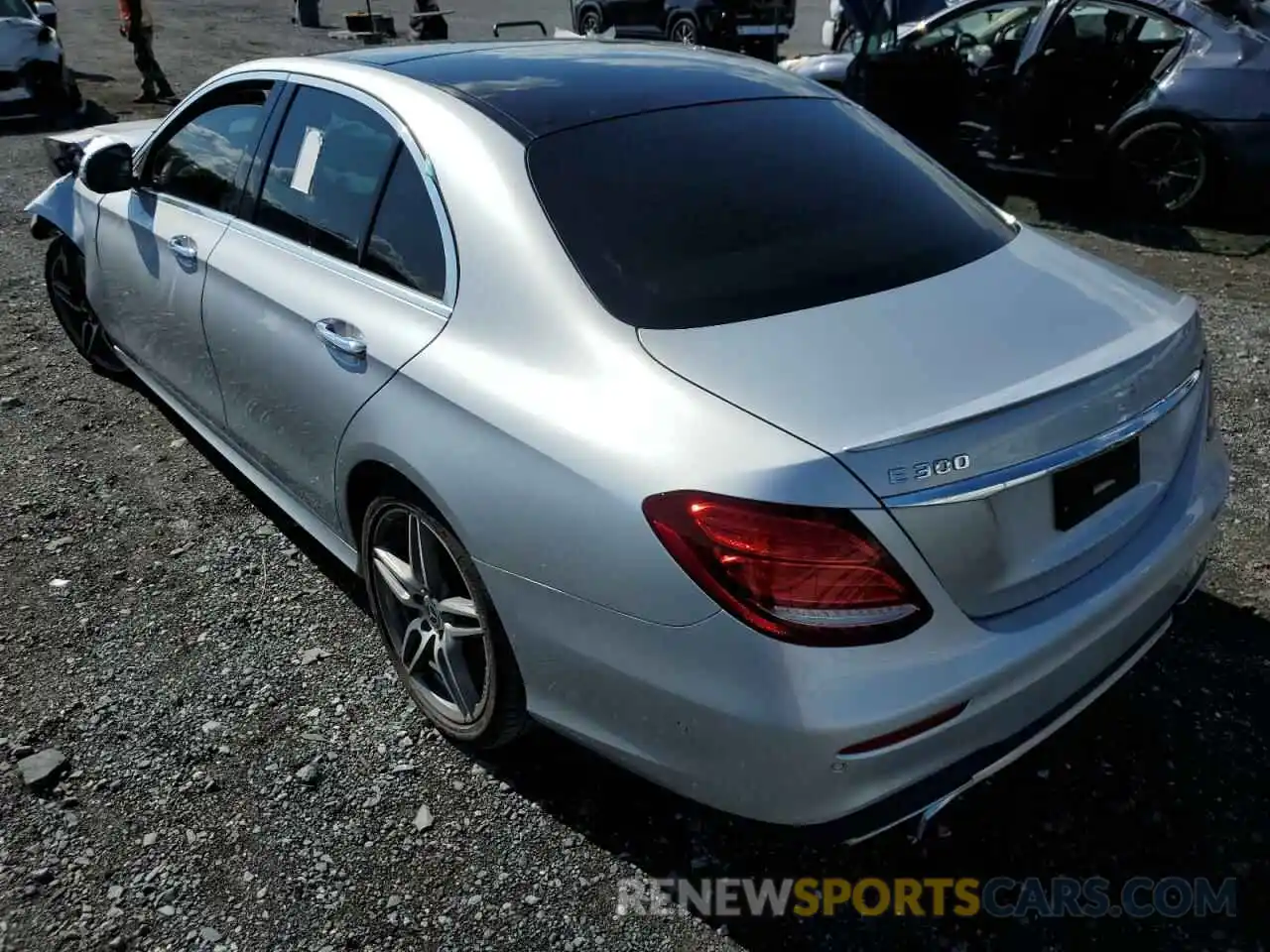 3 Photograph of a damaged car WDDZF4JB4KA495352 MERCEDES-BENZ E-CLASS 2019