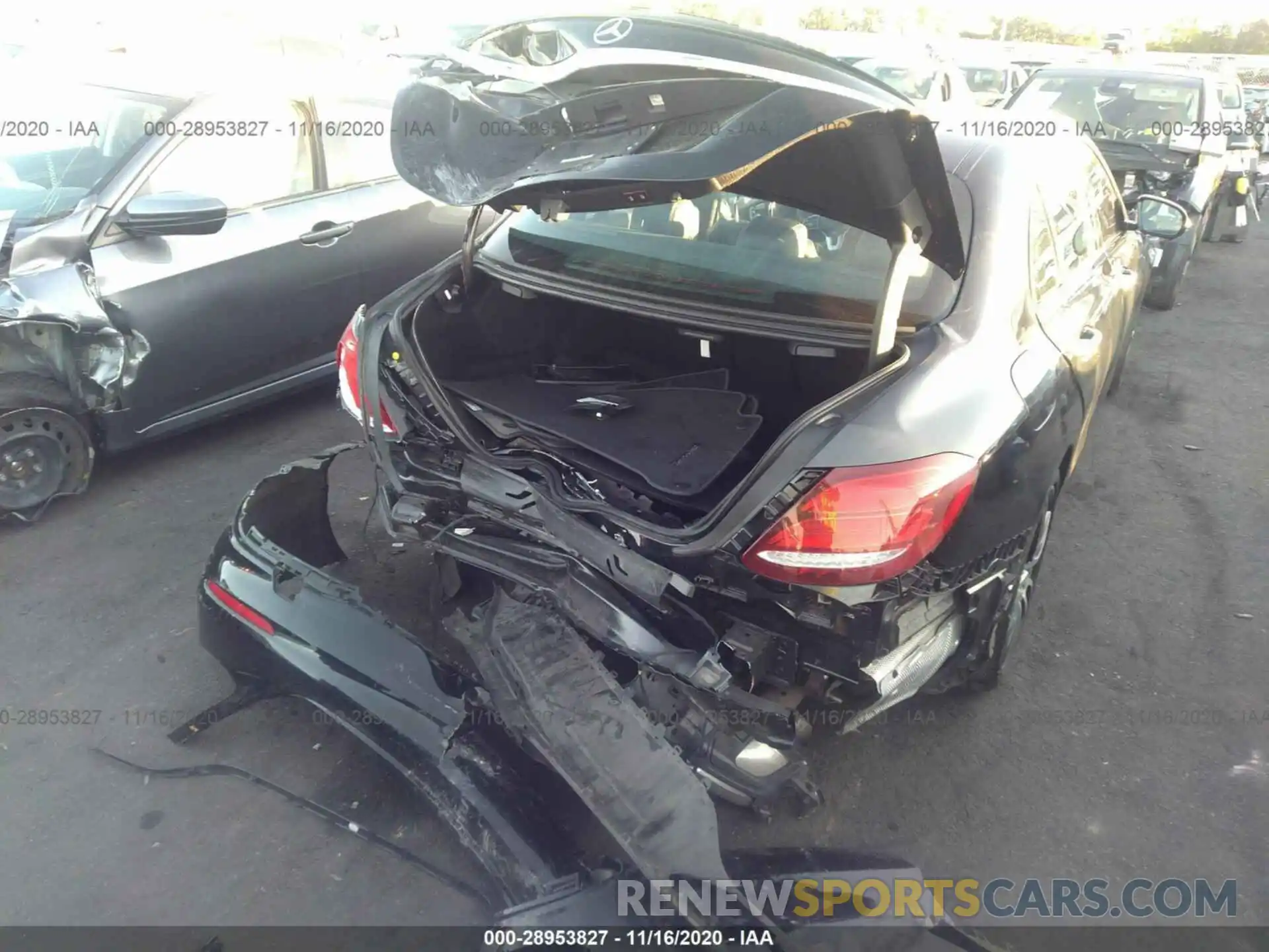 6 Photograph of a damaged car WDDZF4JB4KA558644 MERCEDES-BENZ E-CLASS 2019