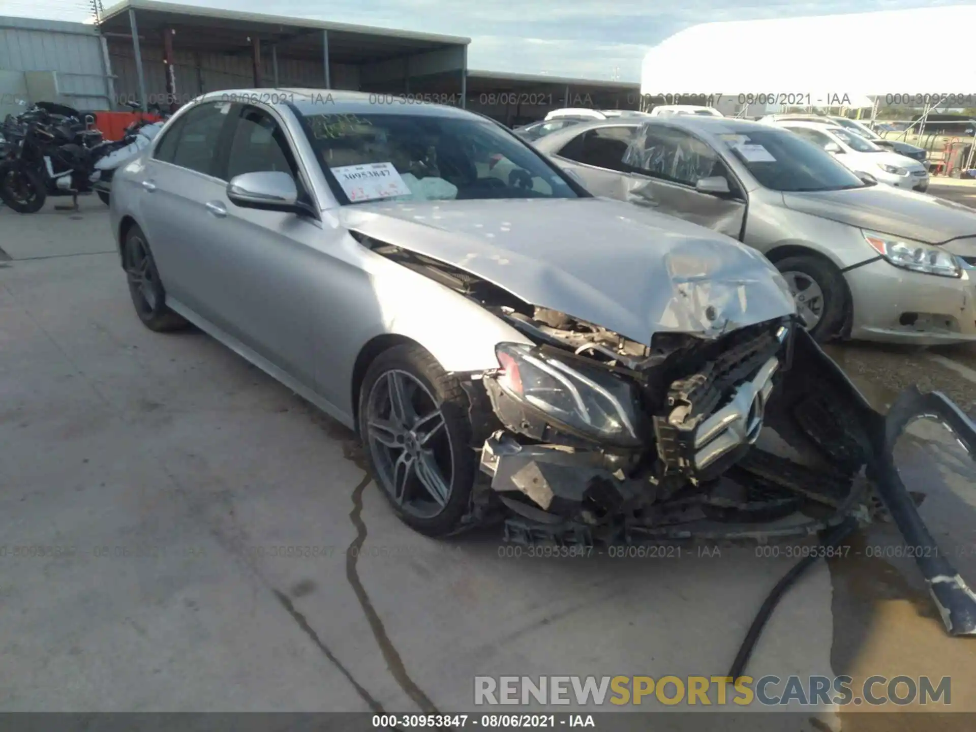 1 Photograph of a damaged car WDDZF4JB4KA571491 MERCEDES-BENZ E-CLASS 2019